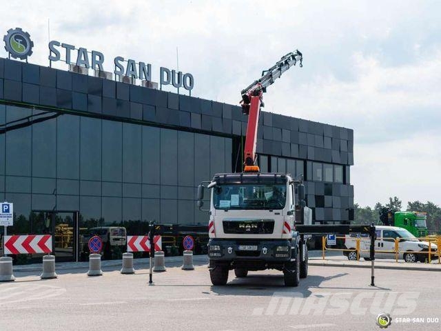 MAN TGM 18.340 4x4 PALFINGER PK 18002 CRANE WINCH Автокранове