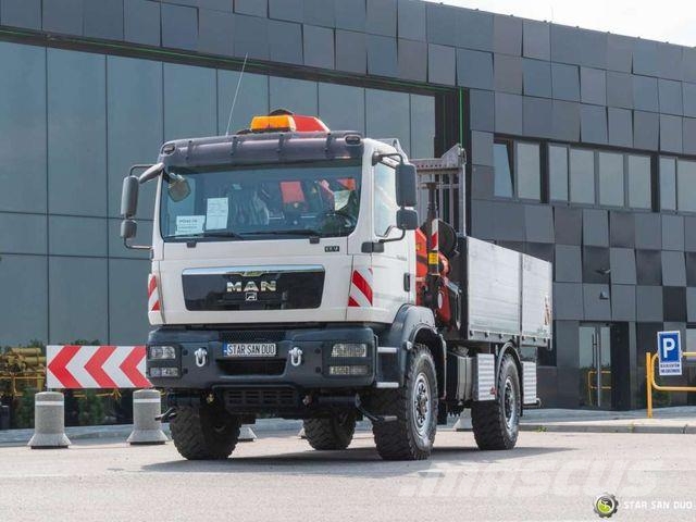 MAN TGM 18.340 4x4 PALFINGER PK 18002 CRANE WINCH Автокранове