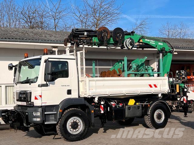 MAN TGM 18.340 - Kran Atlas AK240.2 - 187 TKm Camiones grúa