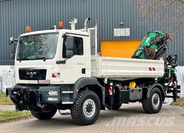 MAN TGM 18.340 - Kran Atlas AK240.2 - 187 TKm Camiones grúa