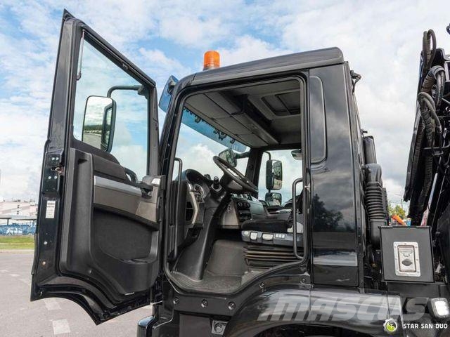 MAN TGM 26.290 6x2 HIAB 166 B-3 HIDUO Crane Vlakke laadvloer met kraan