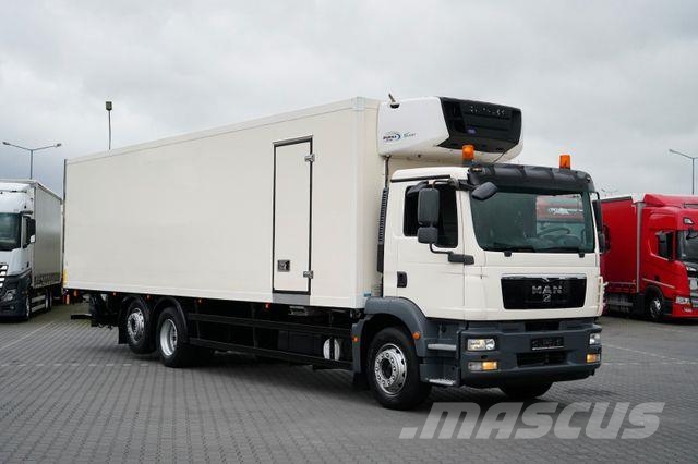 MAN TGM / 26.340 / EURO 5 / CHŁODNIA + WINDA / 24 PA Koelwagens