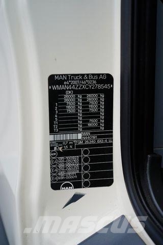 MAN TGM / 26.340 / EURO 5 / CHŁODNIA + WINDA / 24 PA Koelwagens