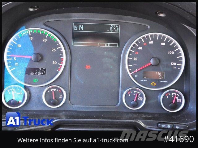 MAN TGM 26.340, Supra 1250Mt LBW, Lenkachse, Kühlkoffer