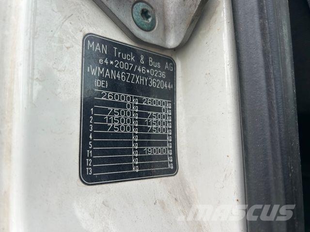 MAN TGM 26.340 / Zöller Medium XL 21,5 + Schüttung Waste trucks
