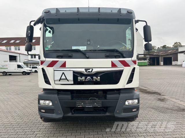 MAN TGM 26.340 / Zöller Medium XL 21,5 + Schüttung Waste trucks