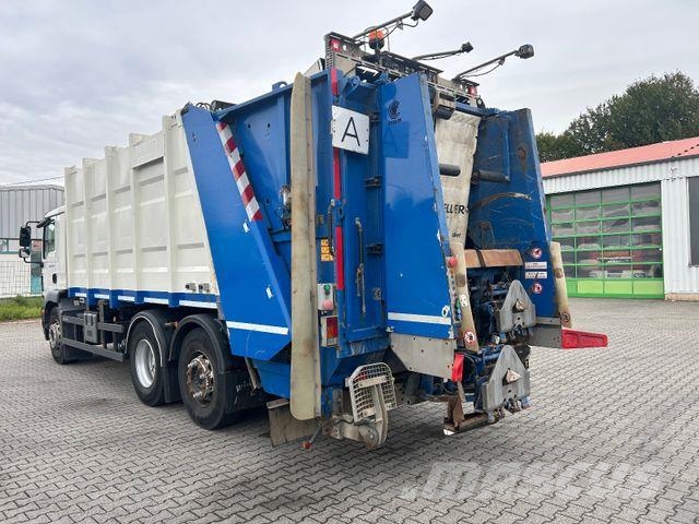 MAN TGM 26.340 / Zöller Medium XL 21,5 + Schüttung Waste trucks