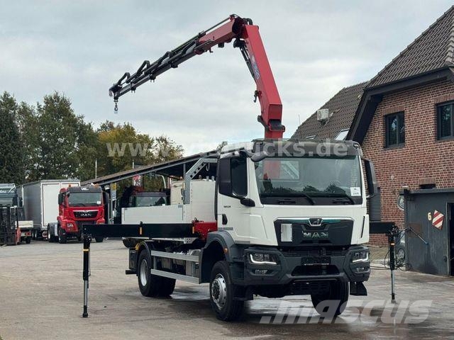 MAN TGM TG3 18.320 4x4 HMF Ladekran Pritsche Φορτηγά με Γερανό