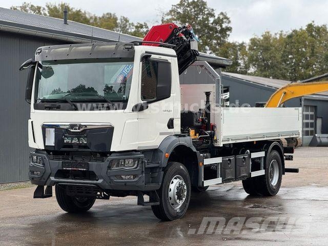 MAN TGM TG3 18.320 4x4 HMF Ladekran Pritsche Φορτηγά με Γερανό