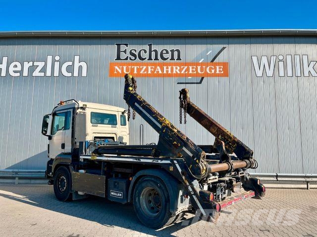 MAN TGS 18.320 4x2BL*Meiller AK12Tele*Schalter*Klima شاحنات قابلة للفك