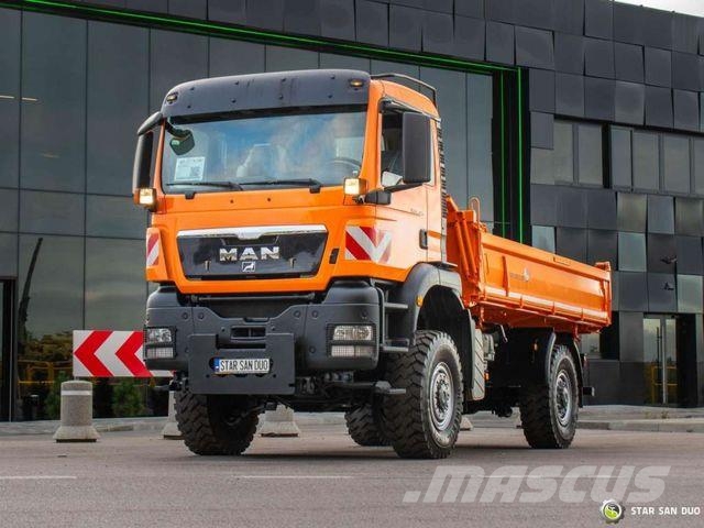 MAN TGS 18.320 4x4 Meiller three-way tipper Tipper trucks
