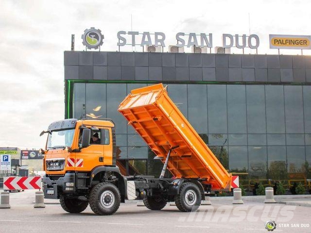 MAN TGS 18.320 4x4 Meiller three-way tipper Tipper trucks