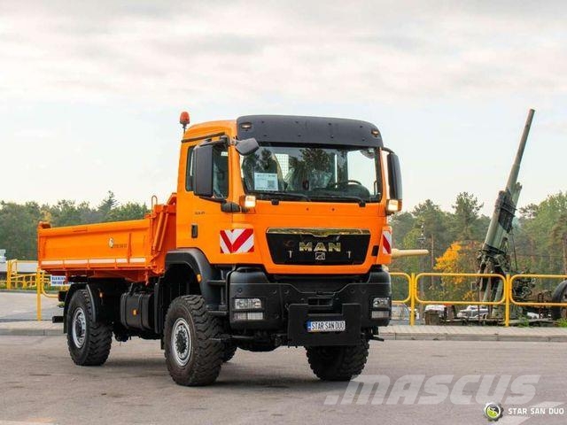 MAN TGS 18.320 4x4 Meiller three-way tipper Tipper trucks