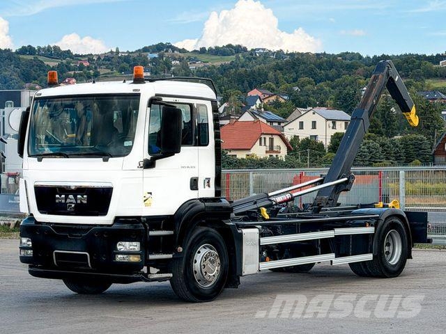 MAN TGS 18.320 Abrollkipper * Top Zustand! Камиони с кран с кука