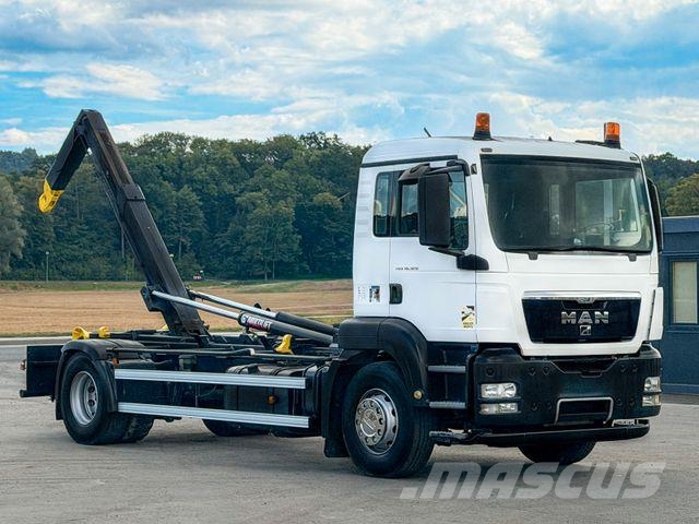 MAN TGS 18.320 Abrollkipper * Top Zustand! Камиони с кран с кука