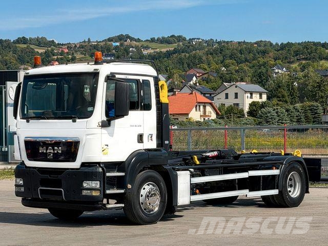 MAN TGS 18.320 Abrollkipper * Top Zustand! Камиони с кран с кука