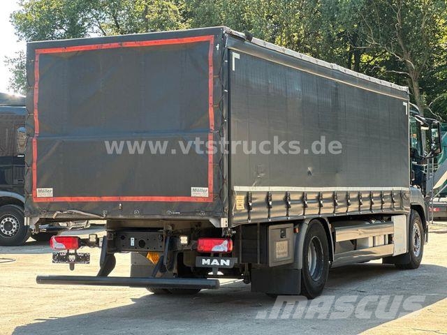MAN TGS 18.360 4x2 Pritsche+Plane 18t. Lastbil - Gardin