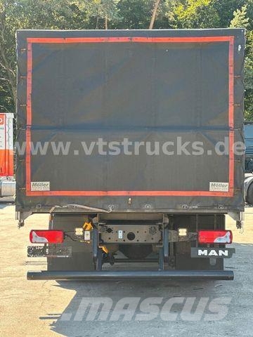 MAN TGS 18.360 4x2 Pritsche+Plane 18t. Lastbil - Gardin