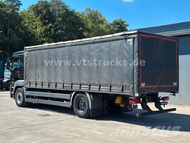 MAN TGS 18.360 4x2 Pritsche+Plane 18t. Lastbil - Gardin