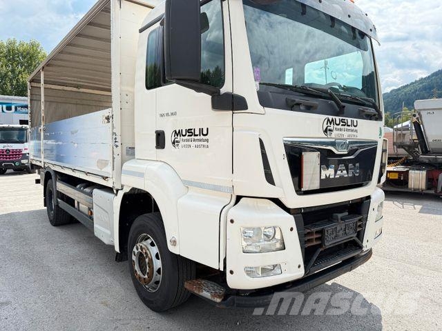 MAN TGS 18.360 LL ADR Pritsche 1500Kg Ladebordwand Platós / Ponyvás teherautók