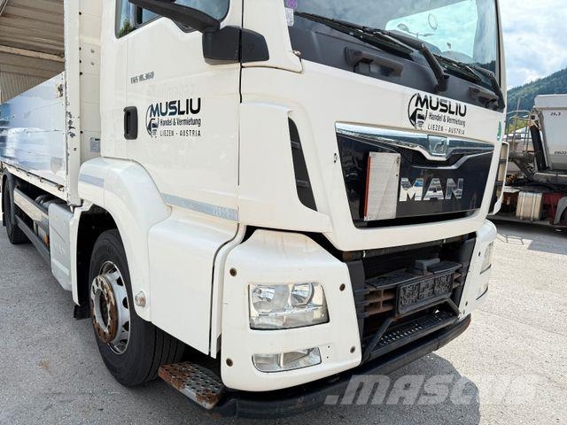MAN TGS 18.360 LL ADR Pritsche 1500Kg Ladebordwand Platós / Ponyvás teherautók