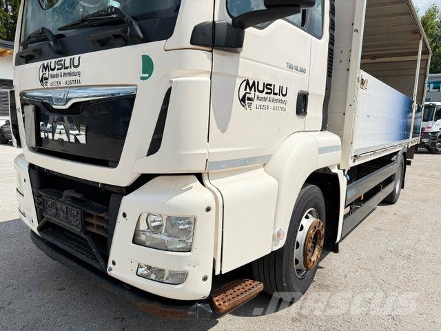 MAN TGS 18.360 LL ADR Pritsche 1500Kg Ladebordwand Platós / Ponyvás teherautók
