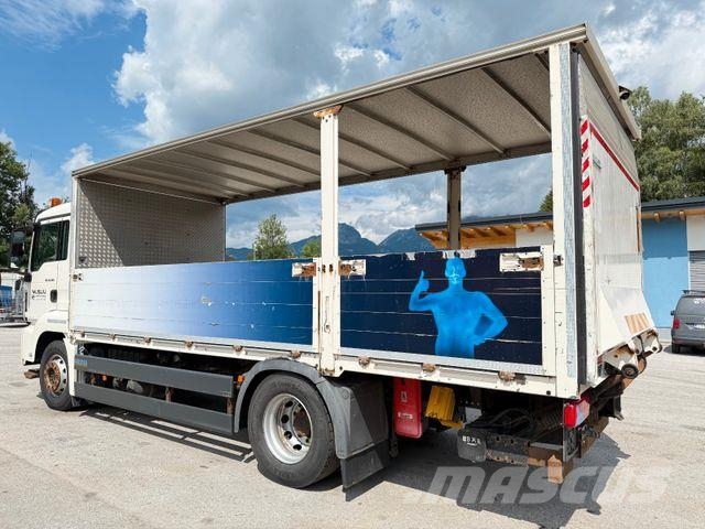 MAN TGS 18.360 LL ADR Pritsche 1500Kg Ladebordwand Platós / Ponyvás teherautók