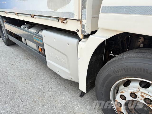 MAN TGS 18.360 LL ADR Pritsche 1500Kg Ladebordwand Platós / Ponyvás teherautók