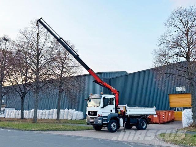 MAN TGS 18.400 - 3 Seiten Kipper - Kran PK 13001 K Φορτηγά Ανατροπή