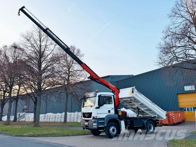 MAN TGS 18.400 - 3 Seiten Kipper - Kran PK 13001 K Φορτηγά Ανατροπή