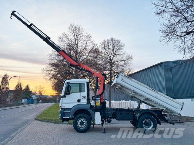 MAN TGS 18.400 - 3 Seiten Kipper - Kran PK 13001 K Φορτηγά Ανατροπή
