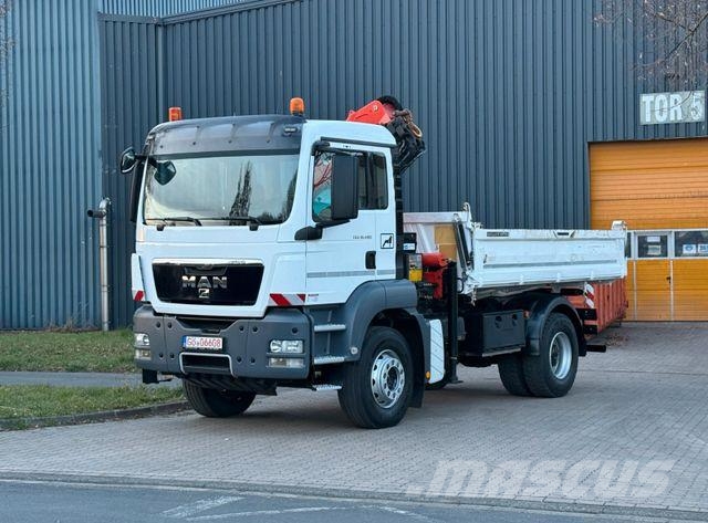 MAN TGS 18.400 - 3 Seiten Kipper - Kran PK 13001 K Φορτηγά Ανατροπή