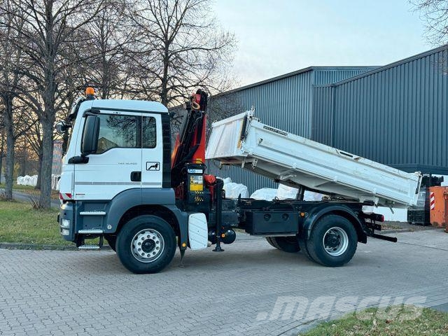 MAN TGS 18.400 - 3 Seiten Kipper - Kran PK 13001 K Φορτηγά Ανατροπή