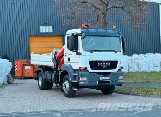 MAN TGS 18.400 - 3 Seiten Kipper - Kran PK 13001 K Φορτηγά Ανατροπή