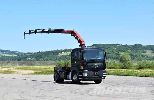 MAN TGS 18.400 Sattelzugmaschine + KRAN/FUNK Prime Movers