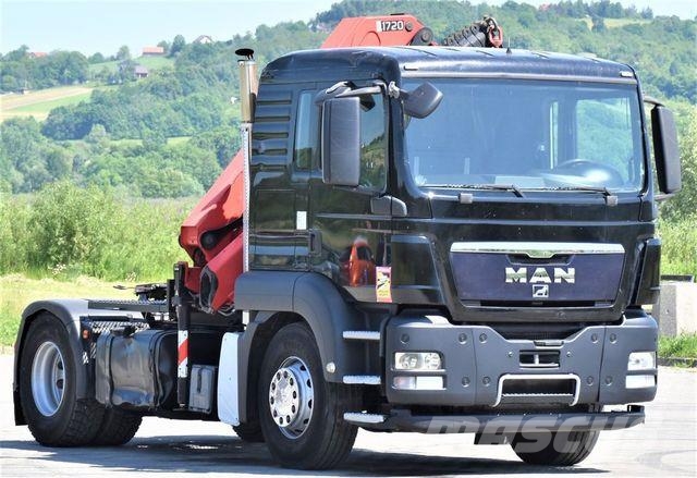 MAN TGS 18.400 Sattelzugmaschine + KRAN/FUNK Prime Movers