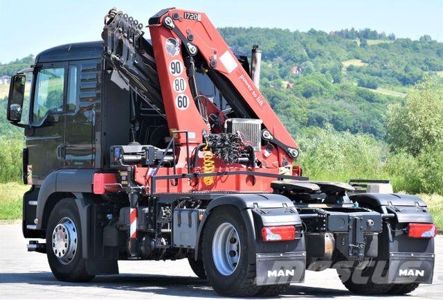 MAN TGS 18.400 Sattelzugmaschine + KRAN/FUNK Prime Movers