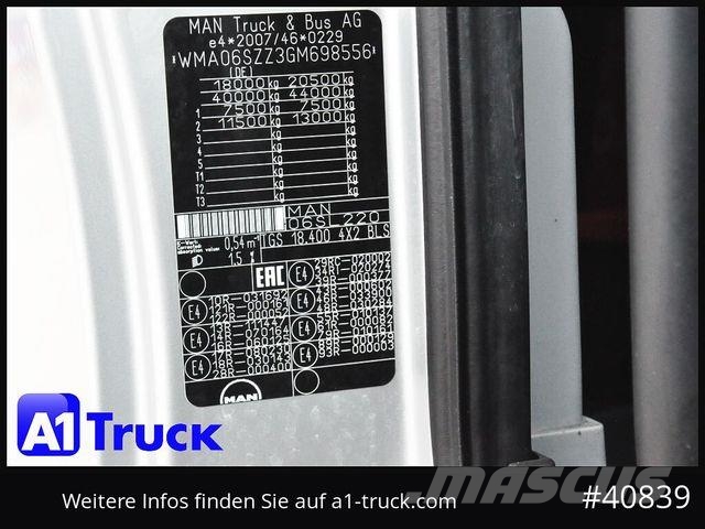 MAN TGS 18.400, Terberg Wiesel Rangierer Sadulveokid