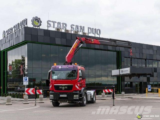 MAN TGS 18.440 4x4H PALFINGER PK 23002 Crane Tracto Araç üzeri vinçler