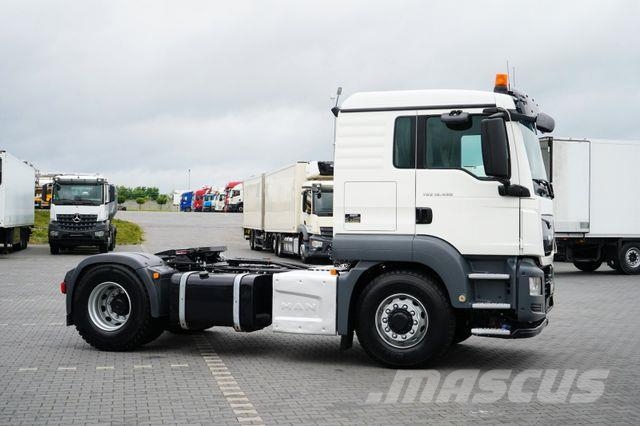 MAN TGS / 18.460 / EURO 6 / ACC / 4 X 4 / HYDRAULIKA Nyergesvontatók