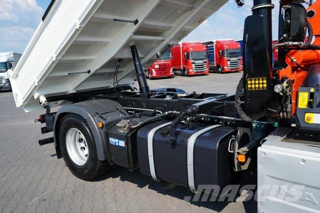 MAN TGS / 18.480 / E 6 / 4 X 4 / WYWROTKA + HDS / PA Автомобильные краны
