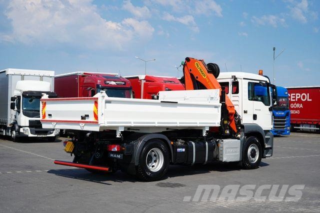 MAN TGS / 18.480 / E 6 / 4 X 4 / WYWROTKA + HDS / PA Автомобильные краны