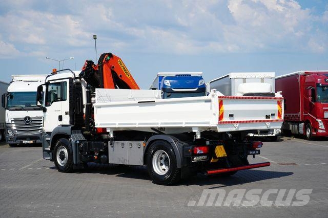 MAN TGS / 18.480 / E 6 / 4 X 4 / WYWROTKA + HDS / PA Автомобильные краны