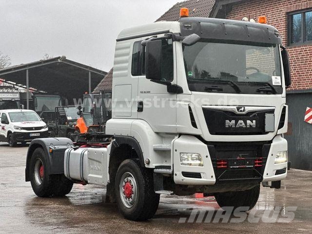 MAN TGS 18.500 4x4 Blatt-/Luft, Kipphydraulik Euro6 وحدات الجر