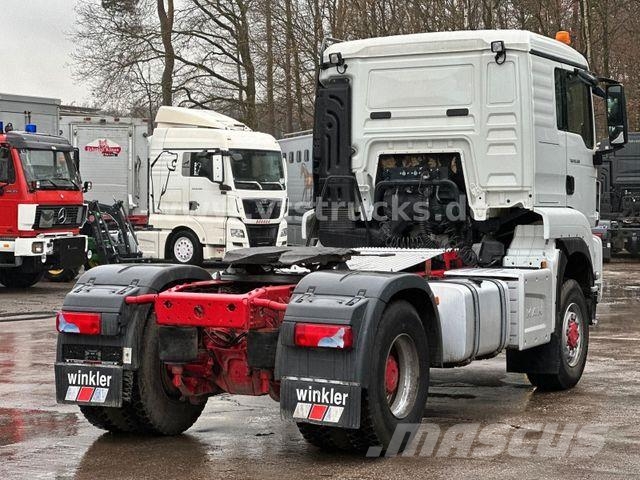 MAN TGS 18.500 4x4 Blatt-/Luft, Kipphydraulik Euro6 وحدات الجر
