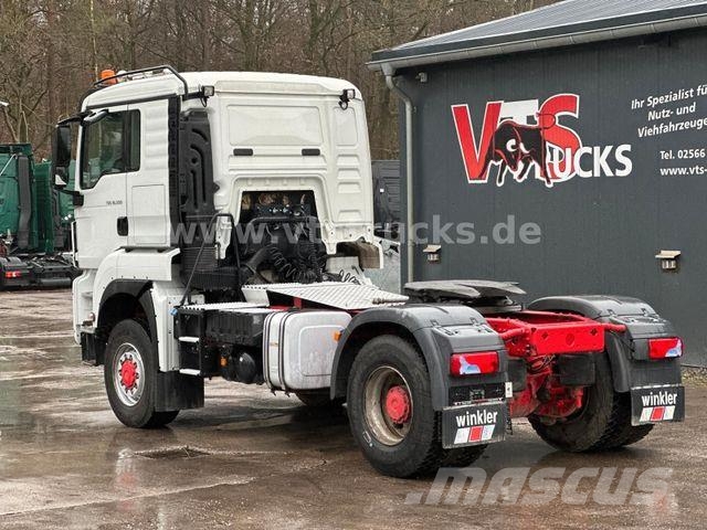 MAN TGS 18.500 4x4 Blatt-/Luft, Kipphydraulik Euro6 وحدات الجر