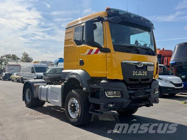 MAN TGS 18.510 4x4H, Meiller-Hydraulik Retarder, TOP Tractor Units