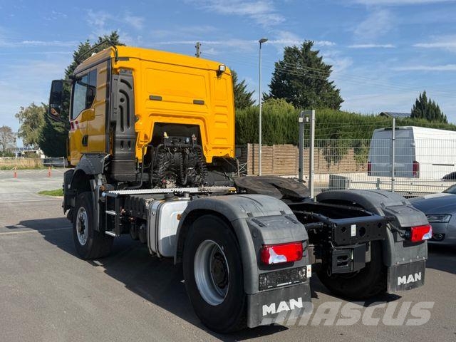 MAN TGS 18.510 4x4H, Meiller-Hydraulik Retarder, TOP Tractor Units