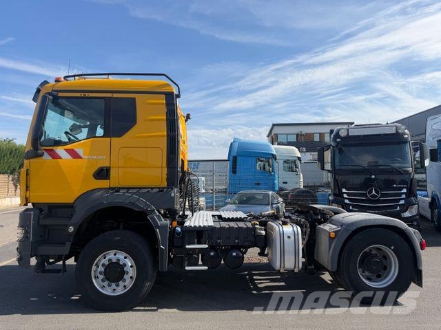 MAN TGS 18.510 4x4H, Meiller-Hydraulik Retarder, TOP Tractor Units