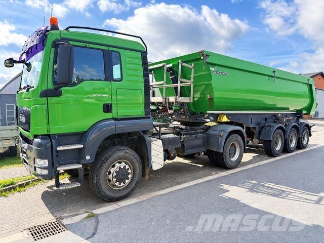 MAN TGS 18480 4x4 Sattelzugmaschine Vetopöytäautot